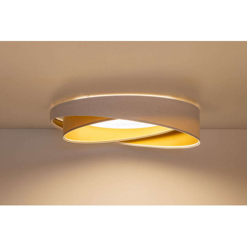 LED-plafondlamp GALAXY MODERN LED/24W/230V Ø 55 cm wit/beige/goud