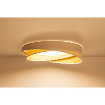 LED-plafondlamp GALAXY MODERN LED/24W/230V Ø 55 cm wit/goud