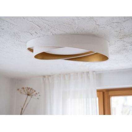 LED-plafondlamp GALAXY MODERN LED/24W/230V Ø 55 cm wit/goud