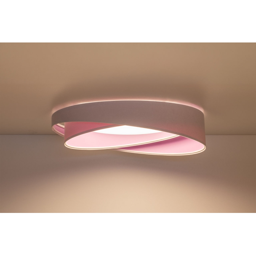 LED-plafondlamp GALAXY MODERN LED/24W/230V Ø 55 cm wit/paars