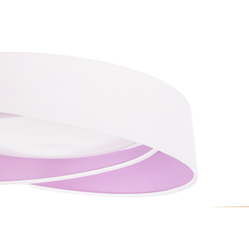 LED-plafondlamp GALAXY MODERN LED/24W/230V Ø 55 cm wit/paars