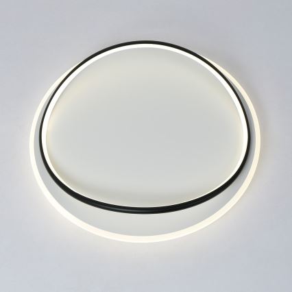 LED plafondlamp HALO LED/38W/230V Ø 50 cm zwart