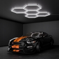 LED plafondlamp HEXAGON LED/240W/85-265V 6500K 298x209 cm CRI 90 IP44 wit