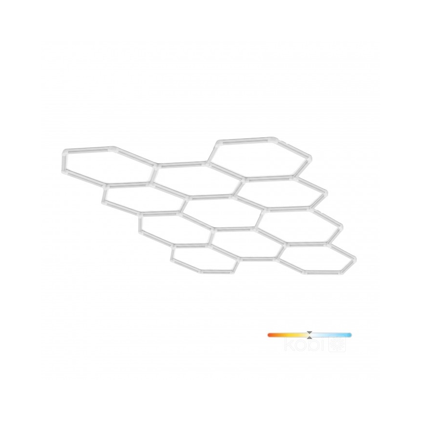 LED plafondlamp HEXLINE LED/513W/230V 4000K 300x516 cm wit