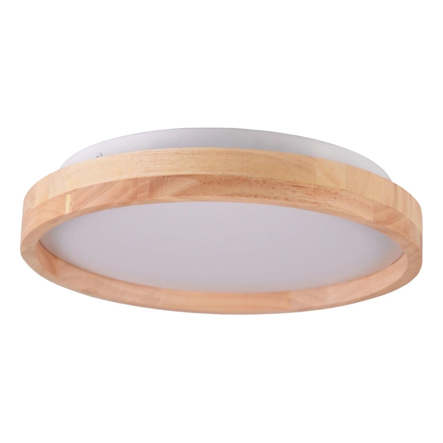 LED plafondlamp JANUSZ LED/12W/230V diameter 27 cm IP44 eiken