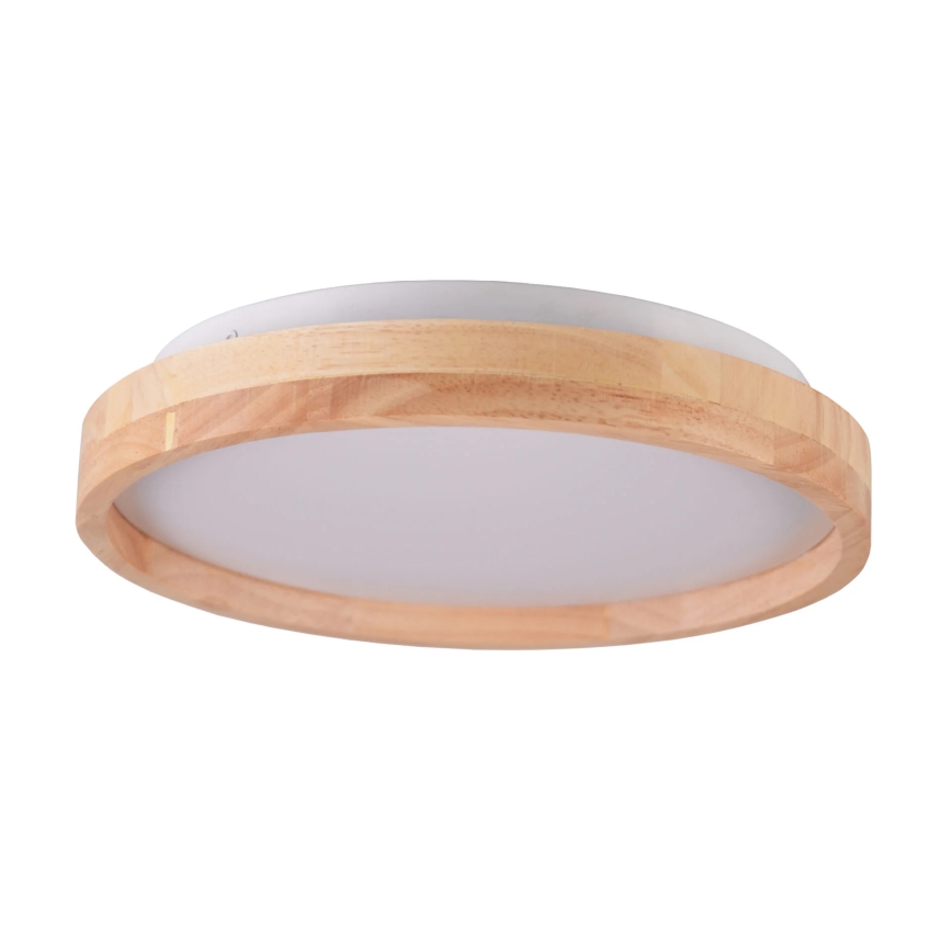 LED plafondlamp JANUSZ LED/12W/230V diameter 27 cm IP44 eiken