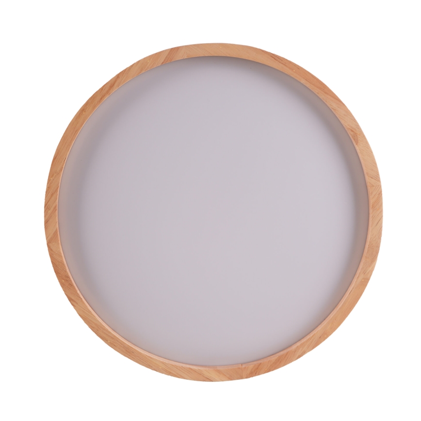 LED plafondlamp JANUSZ LED/12W/230V diameter 27 cm IP44 eiken