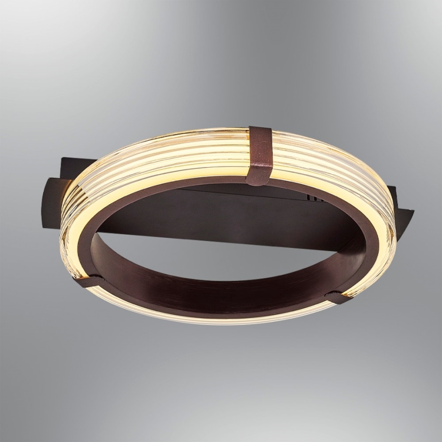 LED Plafondlamp JESI LED/2W/230V 3000K bruin