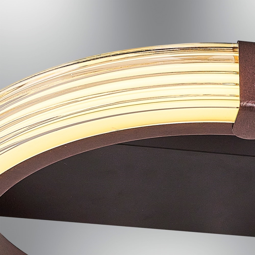 LED Plafondlamp JESI LED/2W/230V 3000K bruin