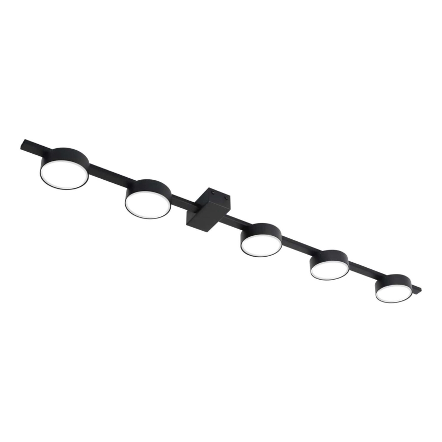 LED Plafondlamp JOY 5xGX53/6W/230V zwart