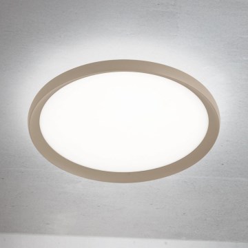 LED-plafondlamp KANT LED/30W/230V 2700/3200/4000K Ø 40 cm beige