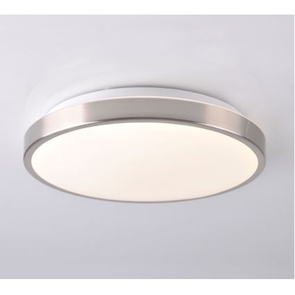 LED Plafondlamp KERN LED/15W/230V nikkel