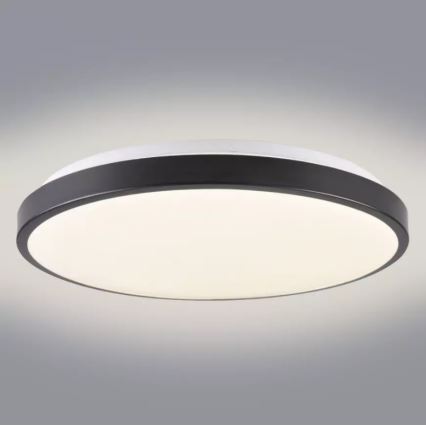 LED Plafondlamp KERN LED/24W/230V zwart