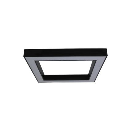 LED plafondlamp LED/100W/230V 3000/4000/6500K 80x80 cm zwart