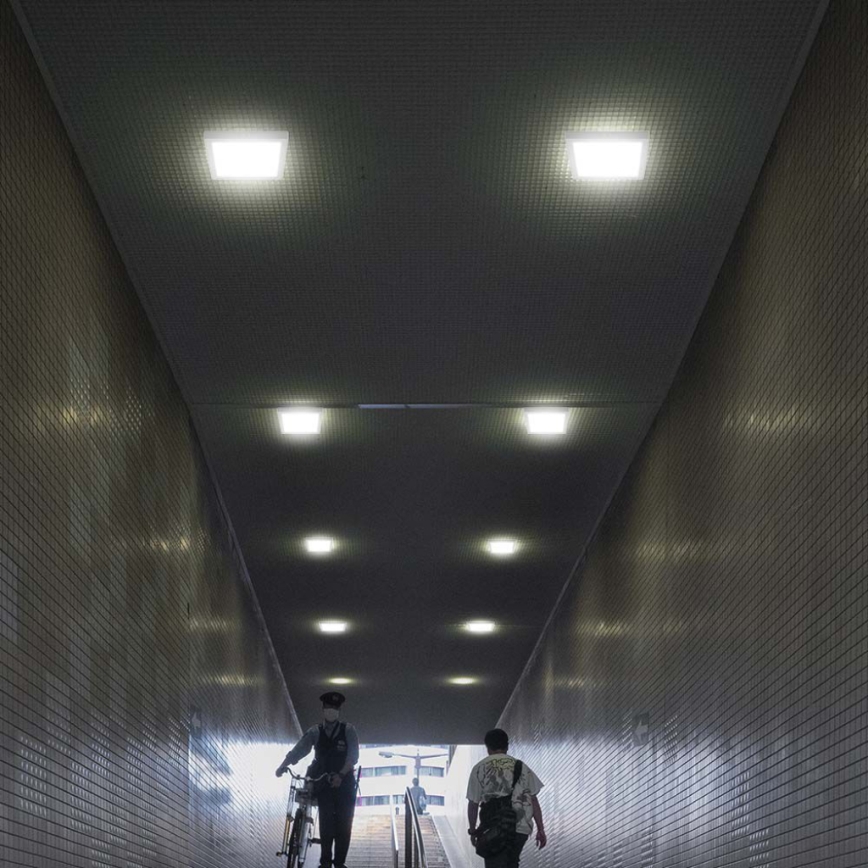 LED Plafondlamp LED/12W/230V 6500K 16,7x16,7 cm wit