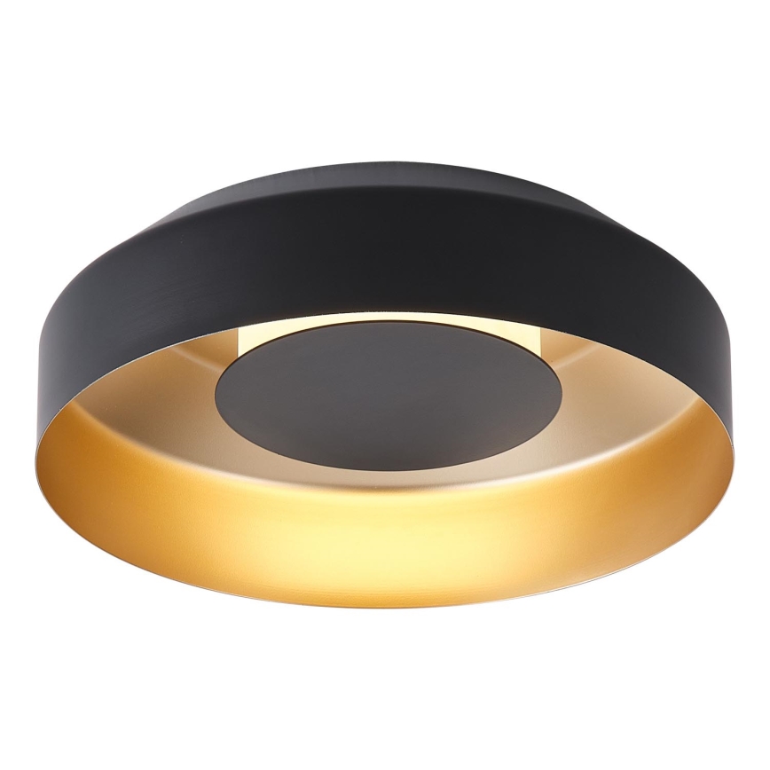 LED Plafondlamp LED/20W/230V 3000K zwart