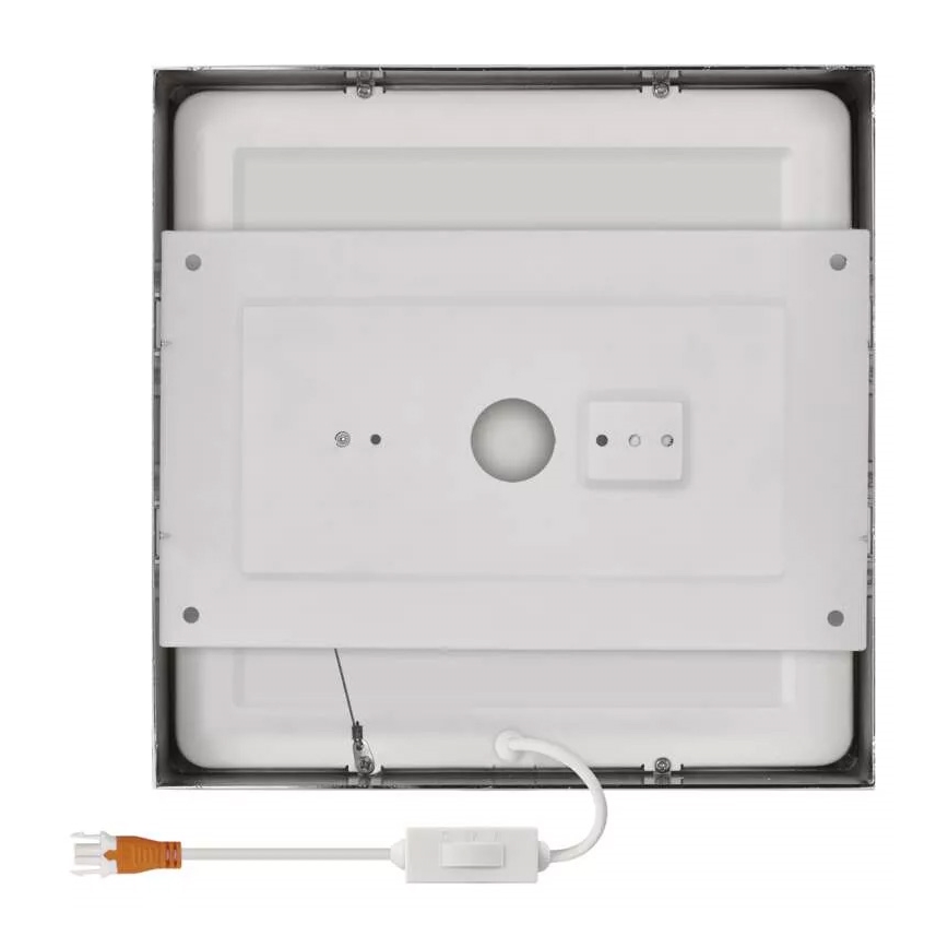LED Plafondlamp NEXXO LED/21W/230 3000/3500/4000K 22,5x22,5 cm mat chroom