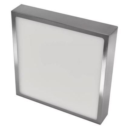 LED Plafondlamp NEXXO LED/21W/230 3000/3500/4000K 22,5x22,5 cm mat chroom
