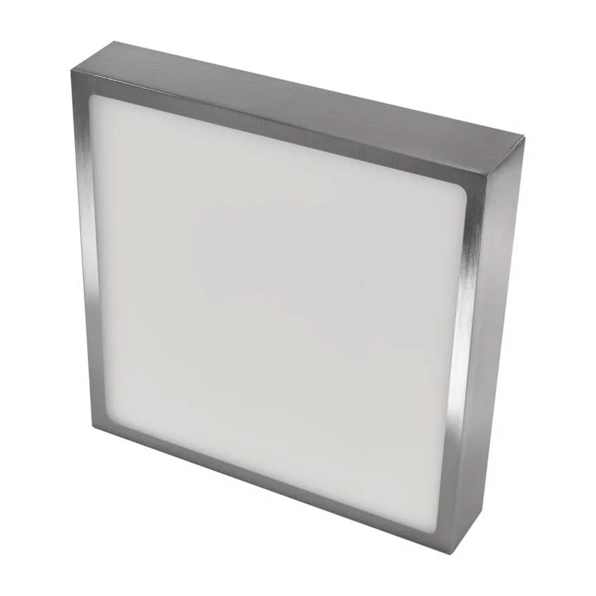 LED Plafondlamp NEXXO LED/21W/230 3000/3500/4000K 22,5x22,5 cm mat chroom