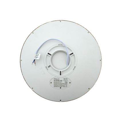 LED plafondlamp LED/24W/230V 3000/4000/6500K Ø 30 cm bruin