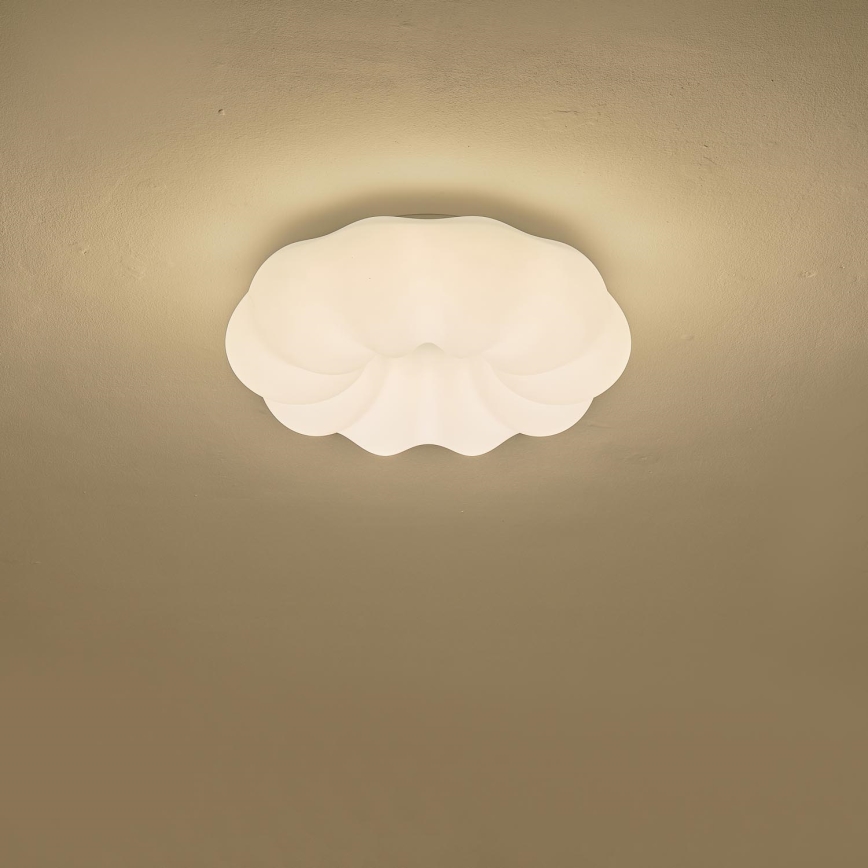 LED Plafondlamp LED/24W/230V 3000K zwart diameter 43 cm