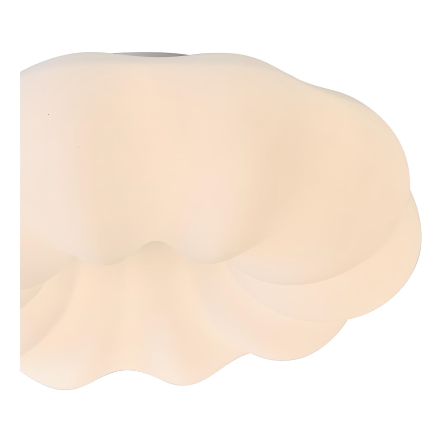 LED Plafondlamp LED/24W/230V 3000K zwart diameter 43 cm