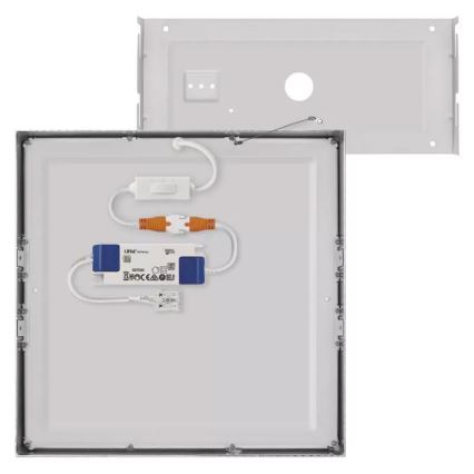 LED Plafondlamp NEXXO LED/28,5W/230V 3000/3500/4000K 30x30 cm mat chroom