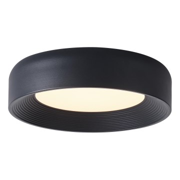LED Plafondlamp LED/30W/230V 3000K zwart diameter 40 cm