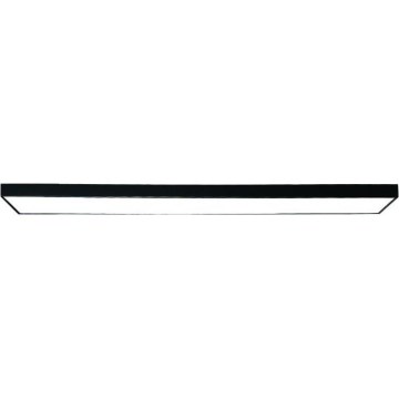 LED Plafondlamp LED/32W/230V 4000K 120x13 cm zwart