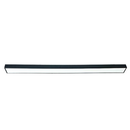LED Plafondlamp LED/32W/230V 4000K 120x7 cm zwart