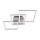 LED Plafondlamp LED/33W/230V 3000K mat chroom