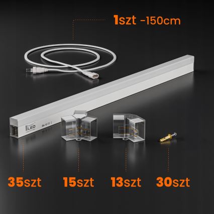 LED plafondlamp HEXAGON LED/350W/85-265V 4000K 313x298 cm CRI 90 IP44 wit