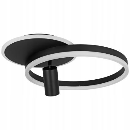 LED plafondlamp LED/38W/230V + 1xGU10/30W zwart