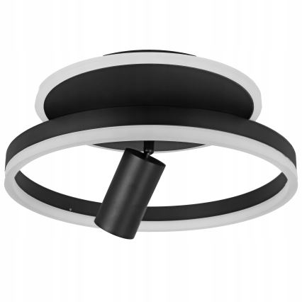 LED plafondlamp LED/38W/230V + 1xGU10/30W zwart