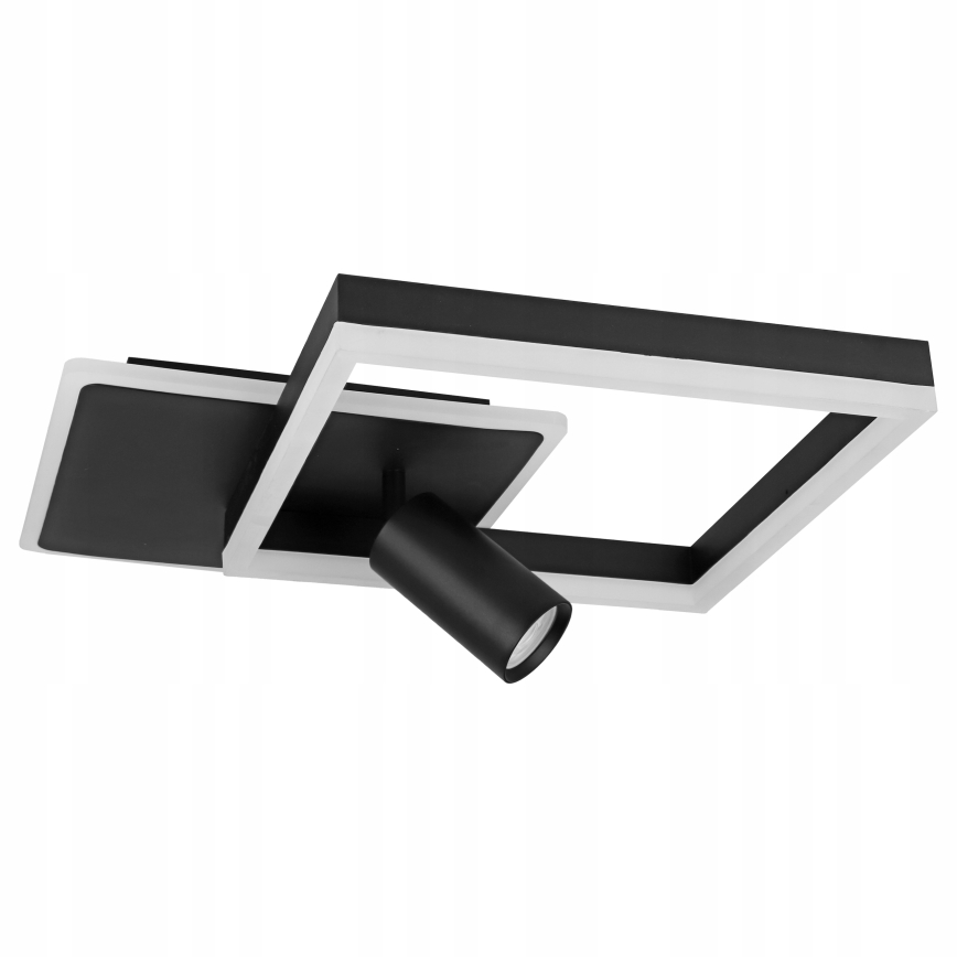 LED plafondlamp LED/38W/230V + 1xGU10/30W zwart