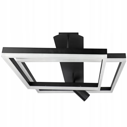 LED-plafondlamp LED/38W/230V + 1xGU10/30W zwart