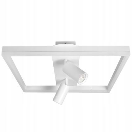 LED plafondlamp LED/38W/230V + 2xGU10/30W wit