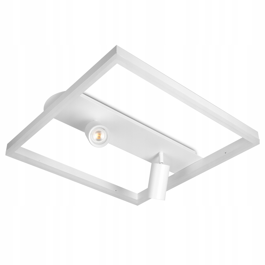 LED plafondlamp LED/38W/230V + 2xGU10/30W wit