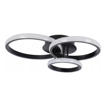 LED Plafondlamp LED/38W/230V zwart