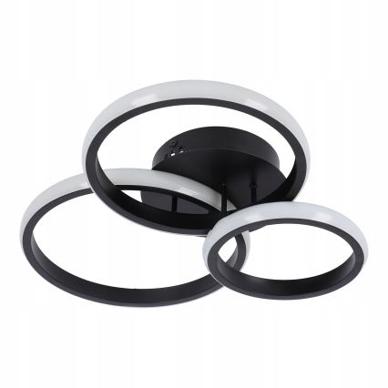 LED Plafondlamp LED/38W/230V zwart