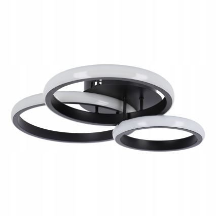 LED Plafondlamp LED/38W/230V zwart