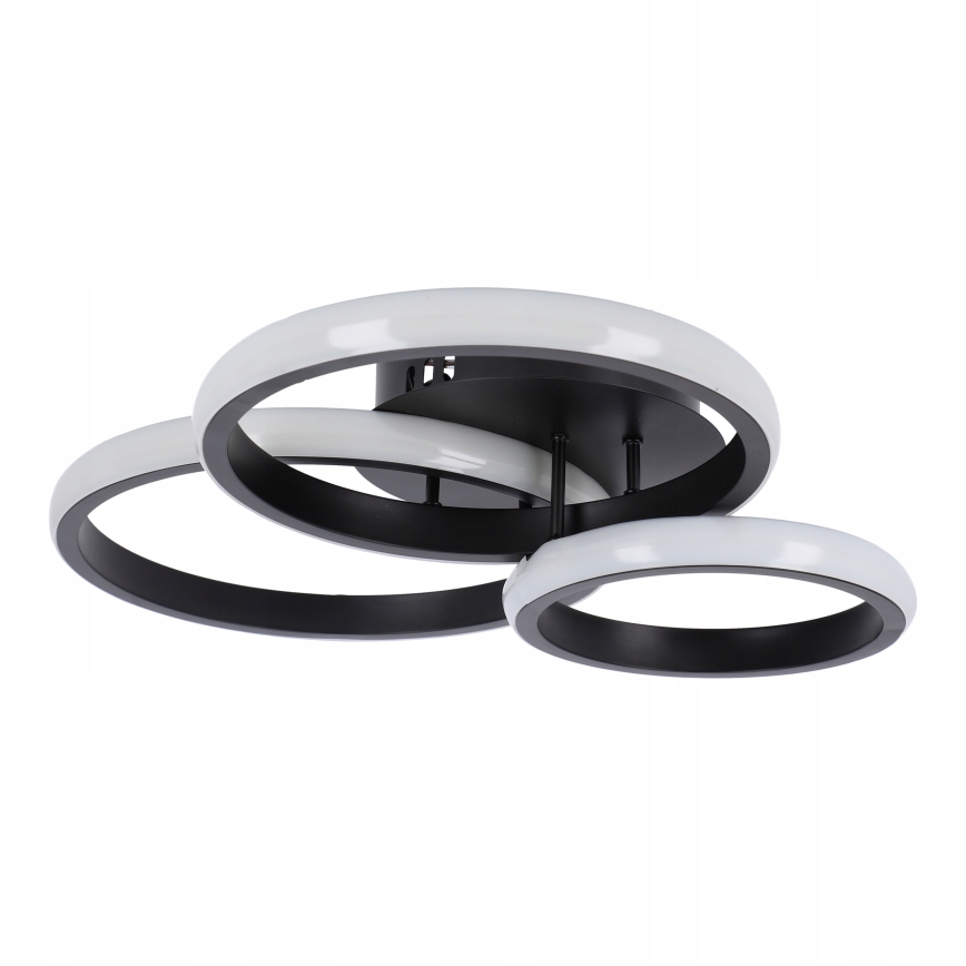 LED Plafondlamp LED/38W/230V zwart