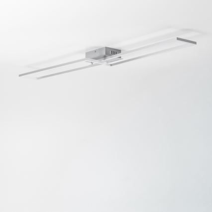 LED-plafondlamp LED/40W/230V mat chroom