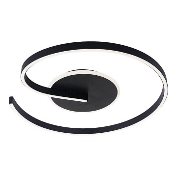 LED-plafondlamp LORENZO LED/22W/230V Ø 50 cm zwart