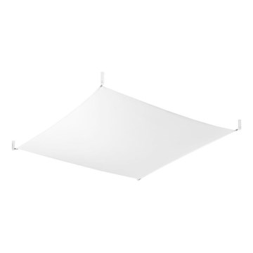 LED plafondlamp LUNA 4xG13/8,5W/230V 105x105 cm wit