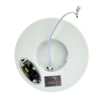LED plafondlamp voor badkamer met bewegingssensor LED/20W/230V 3000/4000/6500K Ø 23 cm IP54 wit