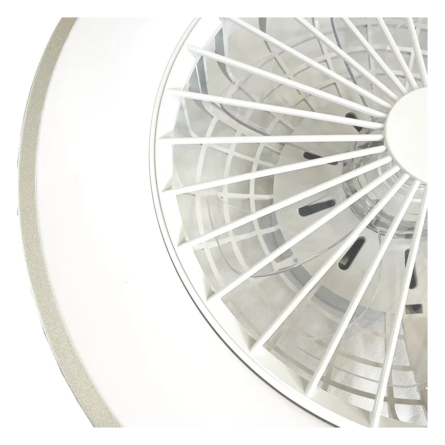 LED Dimbare plafondlamp met ventilator OPAL LED/48W/230V 3000-6500K + afstandsbediening
