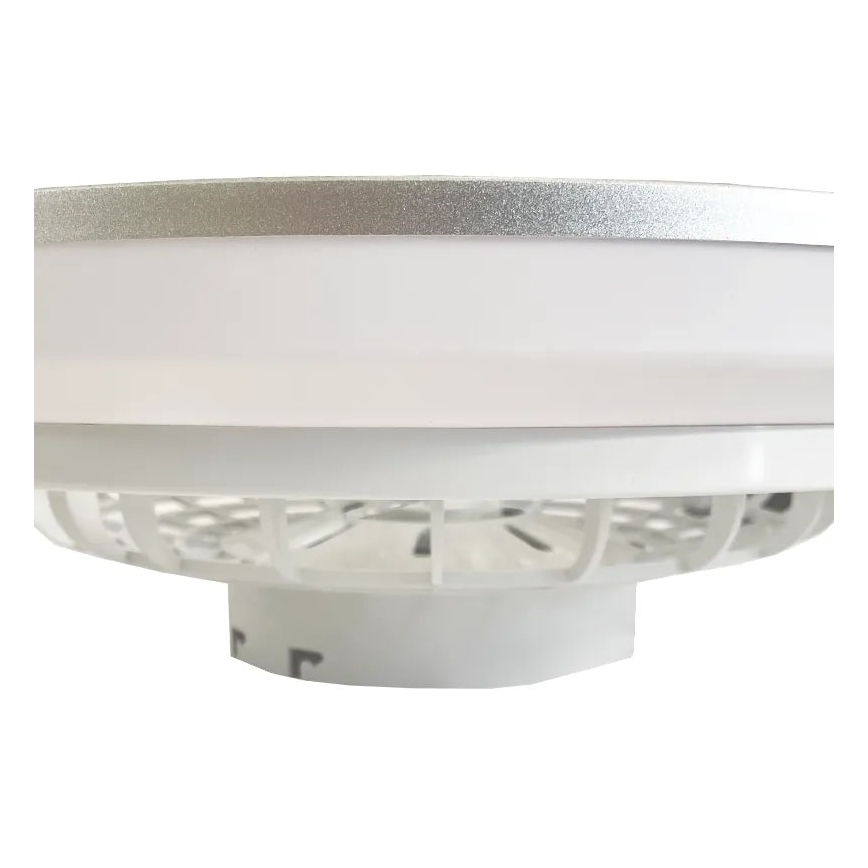 LED Dimbare plafondlamp met ventilator OPAL LED/48W/230V 3000-6500K + afstandsbediening