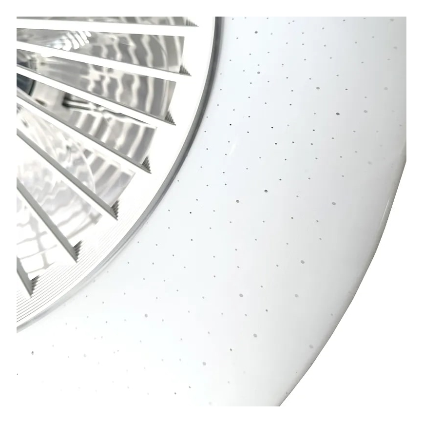 LED Dimbare plafondlamp met ventilator OPAL LED/72W/230V 3000-6500K + afstandsbediening