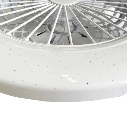 LED Dimbare plafondlamp met ventilator STAR LED/48W/230V 3000-6500K + afstandsbediening